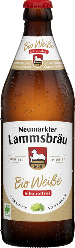 Produktfoto zu Lammsbräu Weisse alkoholfrei 10 x 0,5l