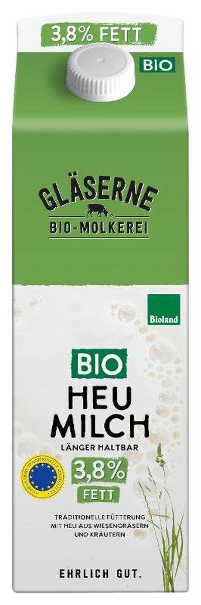 Produktfoto zu Heumilch ESL 3,8% 1l