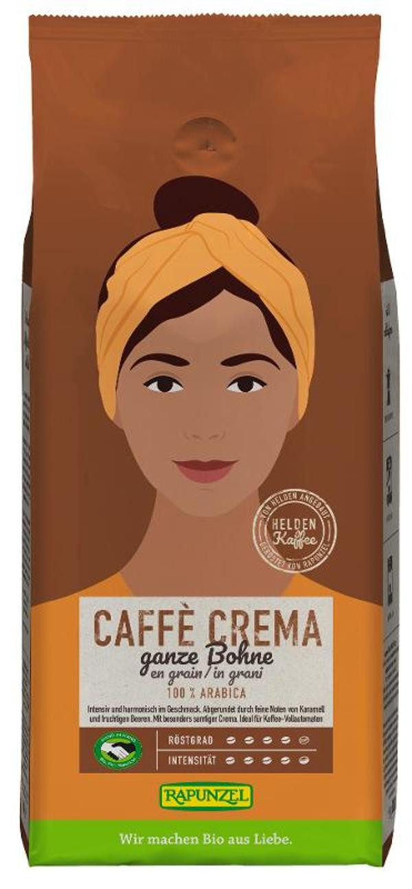 Produktfoto zu Heldenkaffee Crema ganze Bohne 1kg