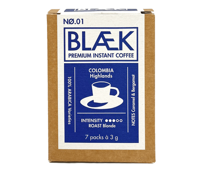Produktfoto zu Instant Coffee Blonde Roast, Box 7 Sachets