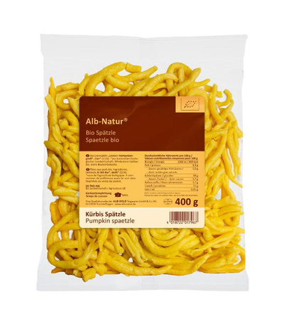 Produktfoto zu Frische Kürbis Spätzle 400g