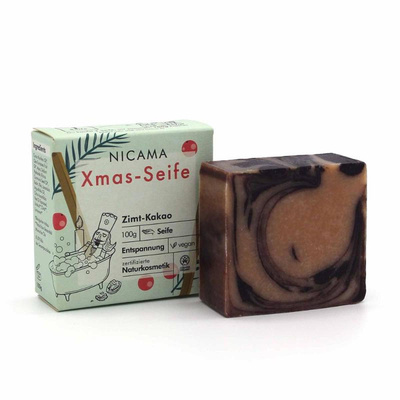 Produktfoto zu Nicama Weihnachtsseife 100g