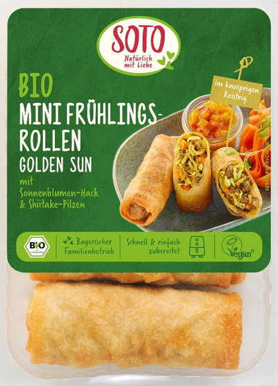 Produktfoto zu Mini-Frühlingsrollen Golden Sun 190g