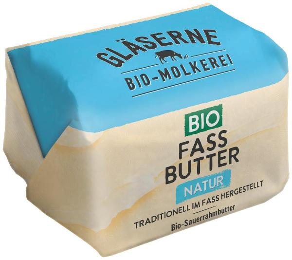 Produktfoto zu Fassbutter natur Sauerrahm 250g