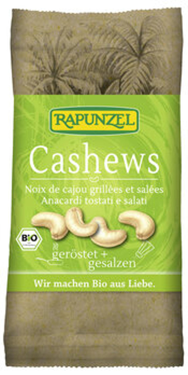 Produktfoto zu Cashewkerne geröstet & gesalzen 50g